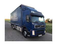 2008 Volvo FM 6x2 Rear Lift Globetrotter Curtainsider, 8 Speed I Sift Auto